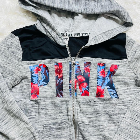 Victoria’s Secret PINK Hawaiian Print hoodie - Picture 2 of 7